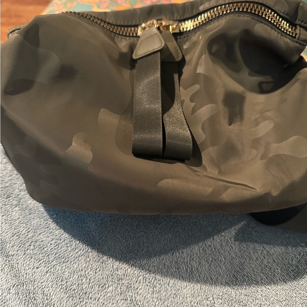 Green Camouflage cross body